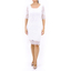 Cute White Cotton Lace Dress DRESSES