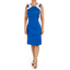 Beautiful Linen Dress 100% in Royal Blue DRESSES