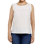 White Color Cotton Crochet Top TOPS