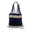 Dark Blue Waist Loom Embroidered Hand Bag BAGS & POUCHES