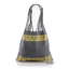 Handwoven On Waist Loom Gray Bag BAGS & POUCHES