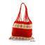 Handwoven On Waist Loom Red Bag BAGS & POUCHES