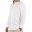 Camisa Con Cuello Mao de Lino Color Blanco CAMISAS