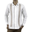 Guayabera Nieve Bordado a Mano Lino 100% GUAYABERAS 