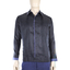 Handmade Black Guayabera Linen with Handmade Textil GUAYABERAS