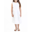Vestido 100% de Lino color blanco NIÑOS & NIÑAS