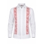 Exclusive Linen Guayabera with Hand Embroidery Cross Stitch GUAYABERAS