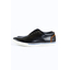 Black Shoes With Aztec Ornamental Detail SHOES FOR MEN