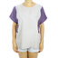 Top Combinado de Rebozo Con Lino 100% Natural Color Beige BLUSAS