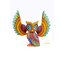 Owl Alebrije Hand Carved Wood / Hand Painted Mexican Owl ALEBRIJES - CARVED PIECES