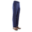 Tailored Fit Blue Natural Linen Trouser for Men TROUSERS