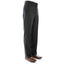 Black Natural Pique Linen Pants for Men TROUSERS