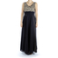 Vestido Moderna de San Antonino Bordado a Mano Color Negro VESTIDOS