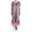 Traditional Mexican Handmade Purple Rebozo Dress WOMEN