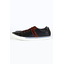 Black Shoes With Wine Color Leather SHOES FOR MEN