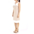 100% Linen Khaki Dress With Details DRESSES