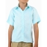 Camisa de Lino 100% Alforzas Para Niños Color Aqua CAMISAS