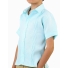 Camisa de Lino 100% Alforzas Para Niños Color Aqua CAMISAS