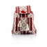 Waist Loom Red White HandMade Backpack BAGS & POUCHES