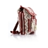Waist Loom Red White HandMade Backpack BAGS & POUCHES