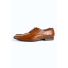 Cognac Color (Brownish) Attached Leather Shoes For Men SHOES FOR MEN