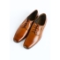 Cognac Color (Brownish) Attached Leather Shoes For Men SHOES FOR MEN