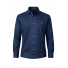 Linen Made Navy Blue Guayabera Shirt GUAYABERAS