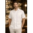 Short-sleeved Presidential Linen White Guayabera GUAYABERAS