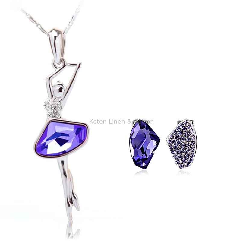 Swarovski top ballerina necklace