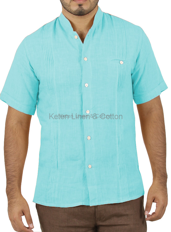 Guayabera verde on sale menta