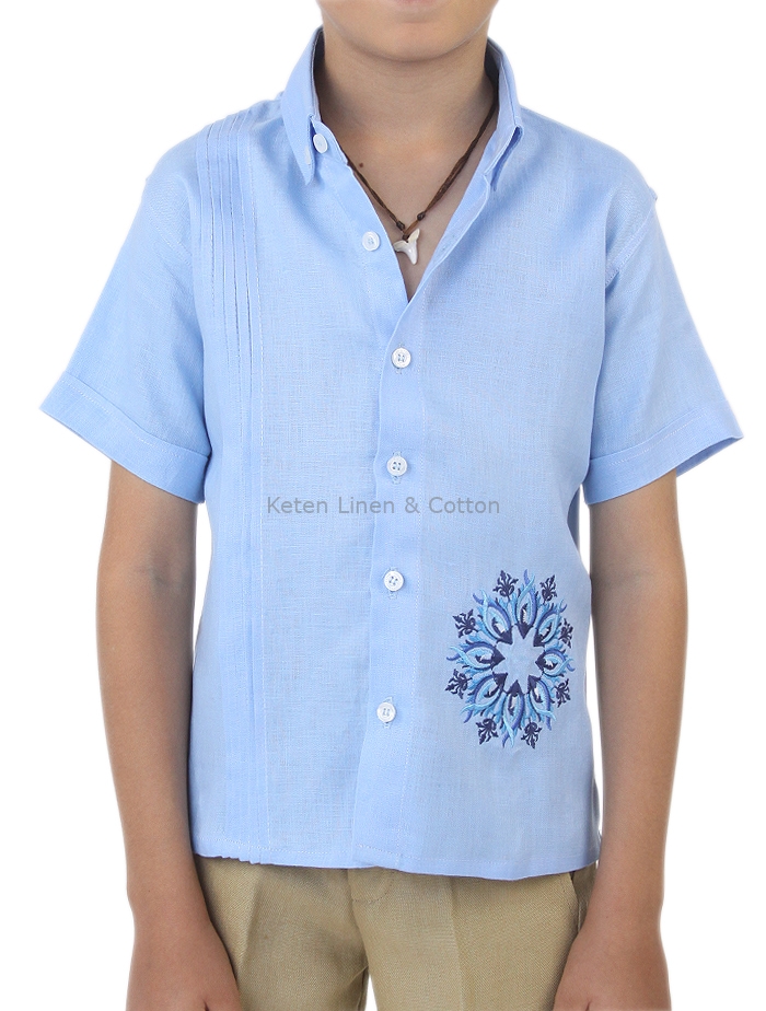 Camisa Casero Lino Niño Aralar