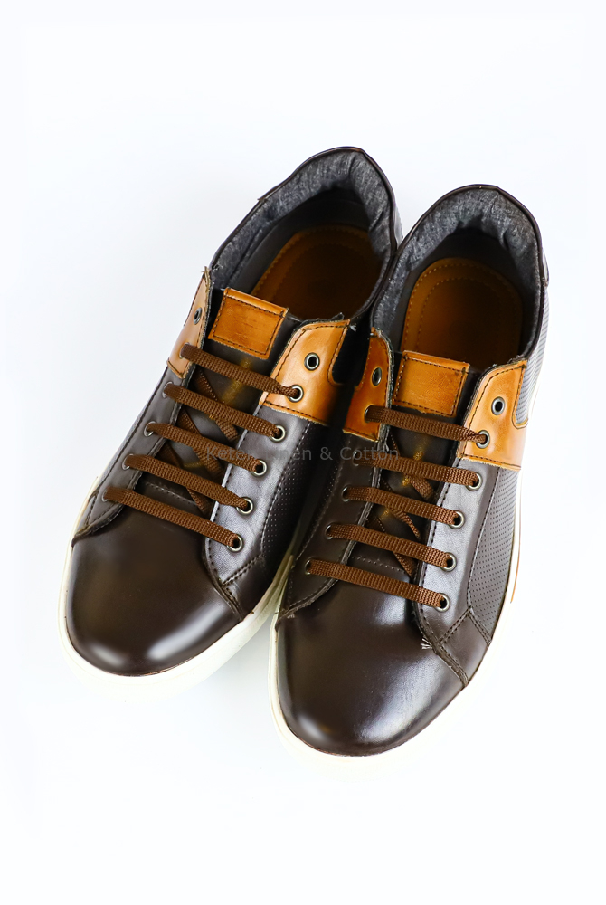 tan color casual shoes